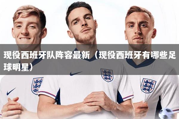 现役西班牙队阵容最新（现役西班牙有哪些足球明星）